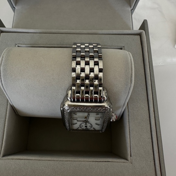 Michele Deco Diamond Bezel watch - Picture 9 of 12